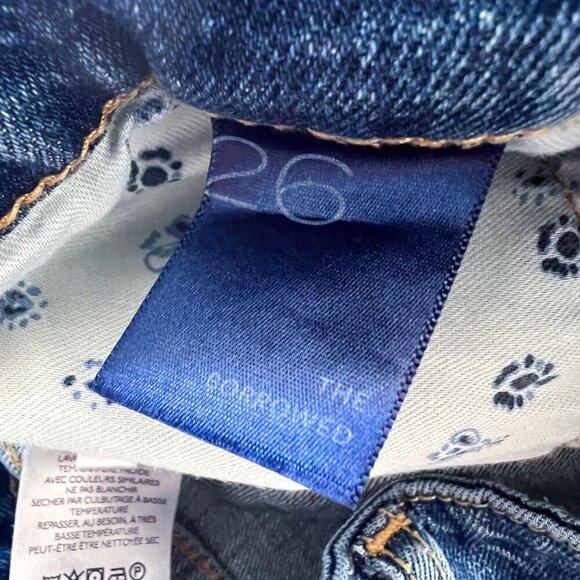 EUC Anthropologie Pilcro Borrowed Boyfriend Patchwork Jeans - Picture 14 of 14